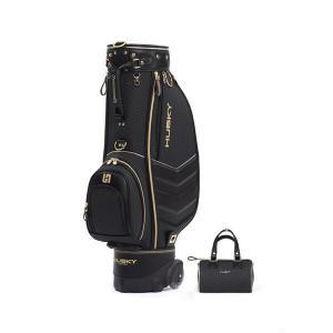 [허스키뉴욕] 허스키 명품 골프백 휠 여자 여성 선물용 추천 캐디백 골프용품 HKC-9193 BLACK