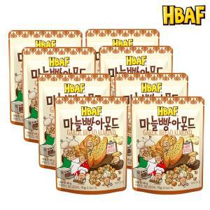 [HBAF][본사직영] 바프 마늘빵 아몬드 40g 8봉 세트