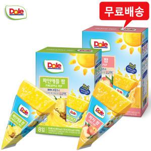 Dole 돌 후룻팝 2팩(피치1+파인애플1)/무배