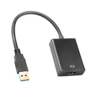 USB3.0 to HDMI PC노트북 듀얼 트리플 쿼드 모니터케이블 컨버터 확장기 변환젠더