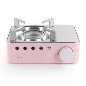 Pink Bloom Min Plus 휴대용가스버너 러블리 감성캠핑 고화력 부르스타 핑크블룸미니플러스