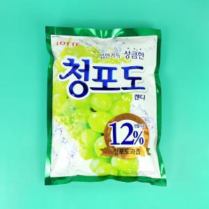 롯데제과 청포도 캔디 1445g 대용량 / 업소 식당 사탕 간식