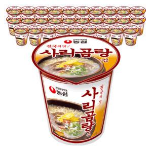 농심 사리곰탕컵, 61g, 30개