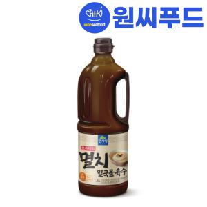 원씨푸드 면사랑 프리미엄 밑국물 멸치육수1.8L 멸치액 국물 국수 찌개 만능다시