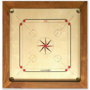 공인 까롬보드 연습용 78cm 미스터까롬/퀸즈 핑거포켓볼 Carrom Board 세트