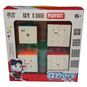 QY큐브세트 ABS기본4종/cube 큐빅퍼즐게임 졸업입학 학습놀이완구 장난감 키덜트 어린이선물