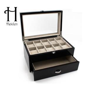 [하이덴][Heiden] 하이덴 프리미어 10구 서랍 보관함 HDbox004-Cherry Wood 명품 시계보관함 10구 서랍함