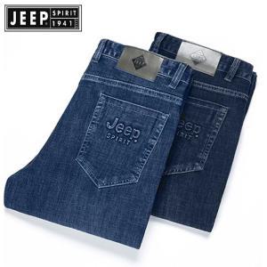 JEEP Spirit (지프스피릿) 남성 청바지  마이크로 탄성 남자 팬츠 비즈니스 캐주얼 Jeans-