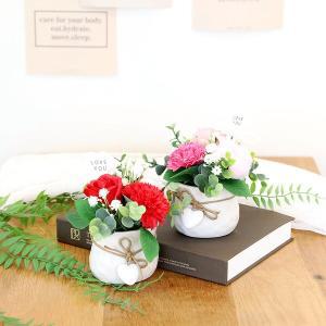 [조아트]어버이날 선물 비누 꽃 장미 하트 카네이션 화분