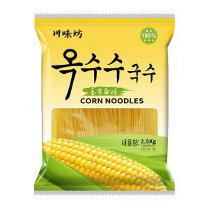 천미방 옥수수국수 2.5키로 마라탕재료 마라탕만들기 옥수수면 중국식품