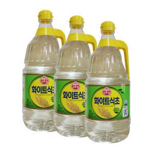 오뚜기 화이트 식초 1.8L 3개