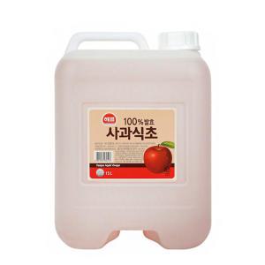 사조해표 발효 양조식초 1.8L x6개 / 사과식초 대용량 말통