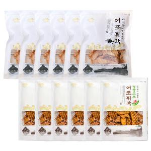 동일식품 어포튀각, 90g, 6개 + 청양고추 어포튀각, 70g, 6개