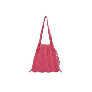 조셉앤스테이시 숄더백 Lucky Pleats Knit S Pink Punch 0JSN5TT40118F_MC