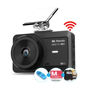 [무료장착]만도 MHD100 32G WiFi 2채널 블랙박스 풀HD(리더기)포함 초절전 ADAS 음성녹음 AS 2년/전국 AS