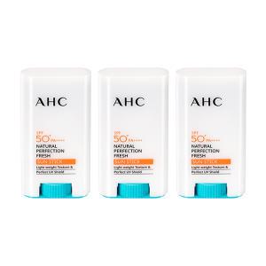 AHC 내추럴 퍼펙션 프레쉬 선스틱 17g x3 + 퍼프