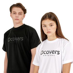 DCOVERS 디커버스 빛반사 반팔티 티셔츠 여성 남자 빅사이즈 기본티 남녀공용 운동티셔츠