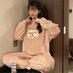 [오노마] ONM 이거다이거-A121-핑크돼지극세사수면잠옷 (S9871885)