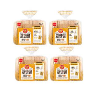 삼립 로만밀 통밀식빵 420g 4개