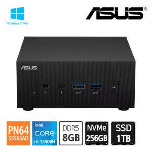 에이수스 ASUS 미니PC PN64-S5505AD Win11 Pro 13세대 i5-13500H [ RAM8GB / NVMe256GB / SSD 1TB ]_MC