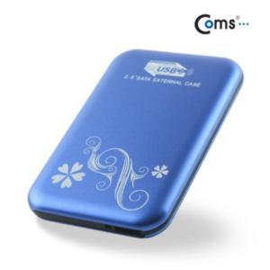 [OFN8N7R5]Coms USB 외장 케이스 SATA HDD  2 5 0 Blue