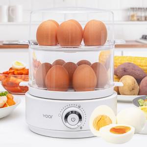 보아르 에그팟 스텐 계란찜기 스팀 전기찜기 고구마 호빵 계란삶는기계 미니 에그쿠커