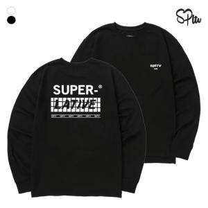 [한정특가/당일배송] 슈퍼레이티브 ESCAPE 옆트임 긴팔티 (SIDE SLIT LONG SLEEVE 2COLOR)