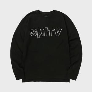 [한정특가/당일배송] 슈퍼레이티브 LINE LOGO 옆트임 긴팔티 (SIDE SLIT LONG SLEEVE 2COLOR)