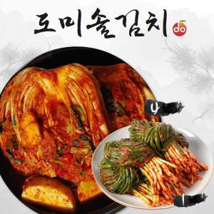 [NS홈쇼핑]도미솔 맛있는 포기김치 4kg+파 김치 1kg(총5kg)[34151295]