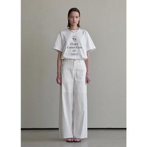 [나인(Atelier Nain)](의정부점)(PT-5539)ESSENTIAL BRONX WIDE COTTON PANTS