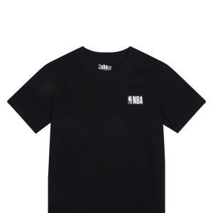 [NBA KIDS]NBA 스몰로고 반소매 티셔츠 블랙 K242Z1999P