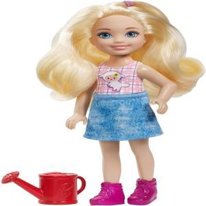 Barbie S+ Sweet ORCHARD Farm 첼시 인형 금발 물뿌리개 포함