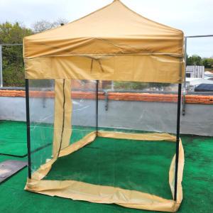 캐노피 텐트 방수 접이식 투명 자바라 야외 행사용 대형 차광막 천막
