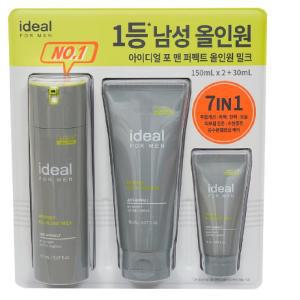 아이디얼 포맨 퍼펙트 올인원 밀크 150mlx2개+30ml