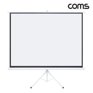 Coms 프로젝터 족자형 스크린 삼각대 100형 이동식
