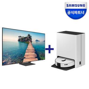 삼성전자 삼성 UHD 4K TV KU85UC8500FXKR 214cm + 비스포크 AI 스팀 VR7MD97716G 패키지