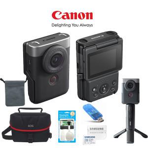 CANON PowerShot V10실버+ULanzi BG-4배터리그립+32GB+정품파우치+정품가방+크리닝킷+리더기 울란지패키지