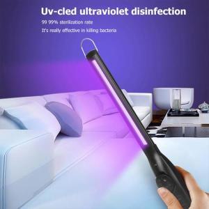 휴대용 UV-C 살균 라이트  UV 소독등  LED 자외선 소독 스틱  호텔 옷장  집 청소