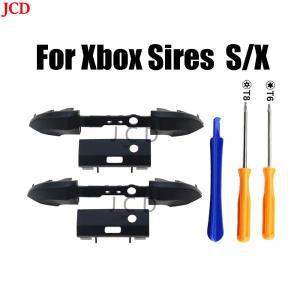 JCD RB LB 범퍼 버튼, 마이크로소프트 XBox 시리즈 X S 컨트롤러 트리거 단추 미들 거치대, 스크루드라이버