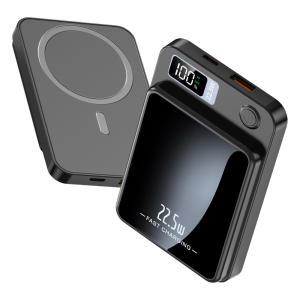 휴대용 맥세이프 보조배터리 10000 밧데리 USB C타입 멀티 유선 무선 고속 충전기 마그네틱 흡착 패드