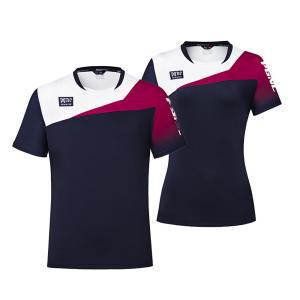 패기앤코 여성 라운드 티셔츠 ERT-4224 배드민턴 테니스 탁구 볼링복 단체복