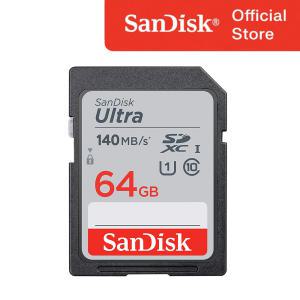 샌디스크 SD메모리카드 64GB 64기가 울트라 SDUNB 캐논 카메라 네비 디카 SD카드 ENL