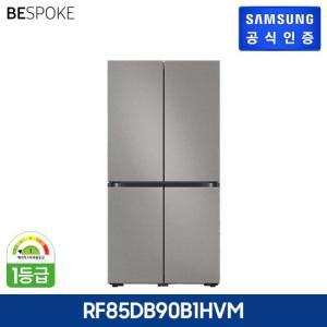 삼성 2024 비스포크 냉장고 4도어 RF85DB90B1HVM (바이브다크그레이)