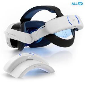 BINBOK VR T3 플러스 오큘러스 메타 퀘스트3 고용량 배터리 헤드 strap 8000mAh 배터리 충전독 세트_MC