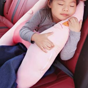 안전벨트 인형 유아 차량용 목베개 쿠션 H형 허그벨트 보조 가드