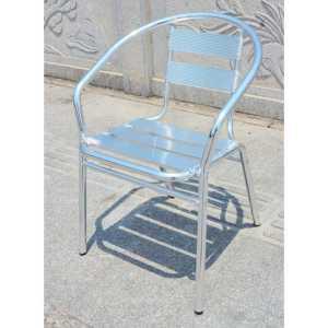야외 알루미늄 의자 스틸 가벼운 정원 테라스 의자