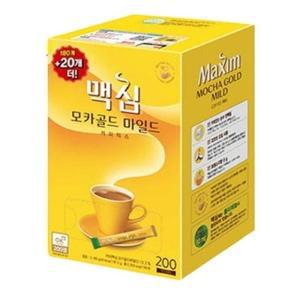 [동서식품] 맥심 모카골드 커피믹스 200T (180T+20T) 무료배송