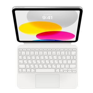 Apple 정품 매직 키보드 폴리오 화이트 iPad 10세대용 - 한국어 A2698 MQDP3KH/A (단순개봉풀박스)