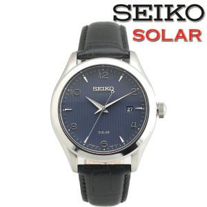 세이코 정품 100M 방수 태양광 충전 솔라 손목시계