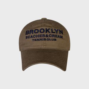 BROOKLYN TENNIS CLUB CAP-KHAKI